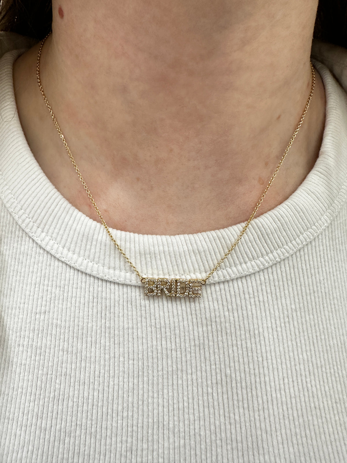 Bride Necklace - Gold - Giftware - Honey Fawn