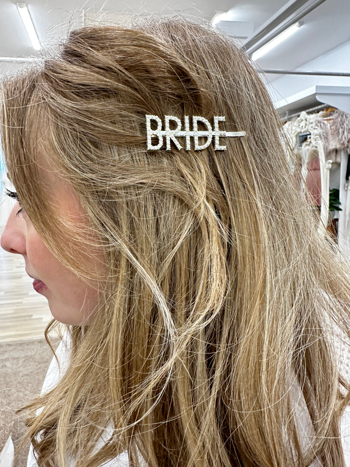 Bride Pearl Bead Hair Clip - Giftware - Honey Fawn