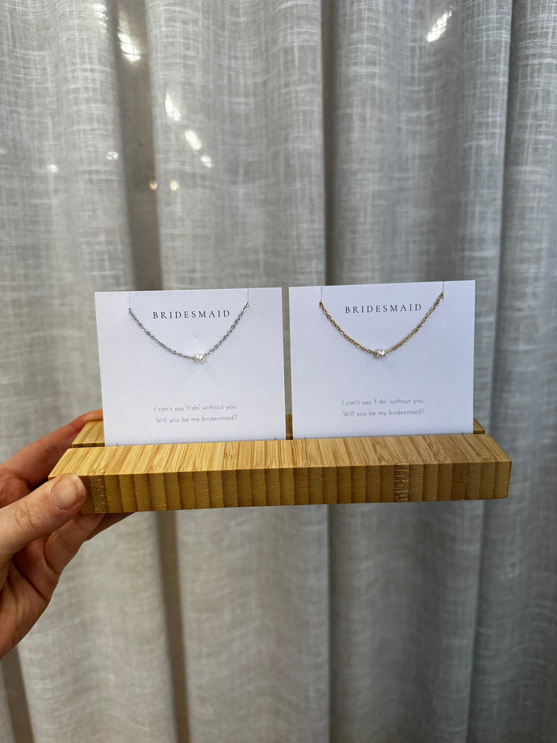 Bridesmaid Proposal Necklace Gold - Giftware - Honey Fawn