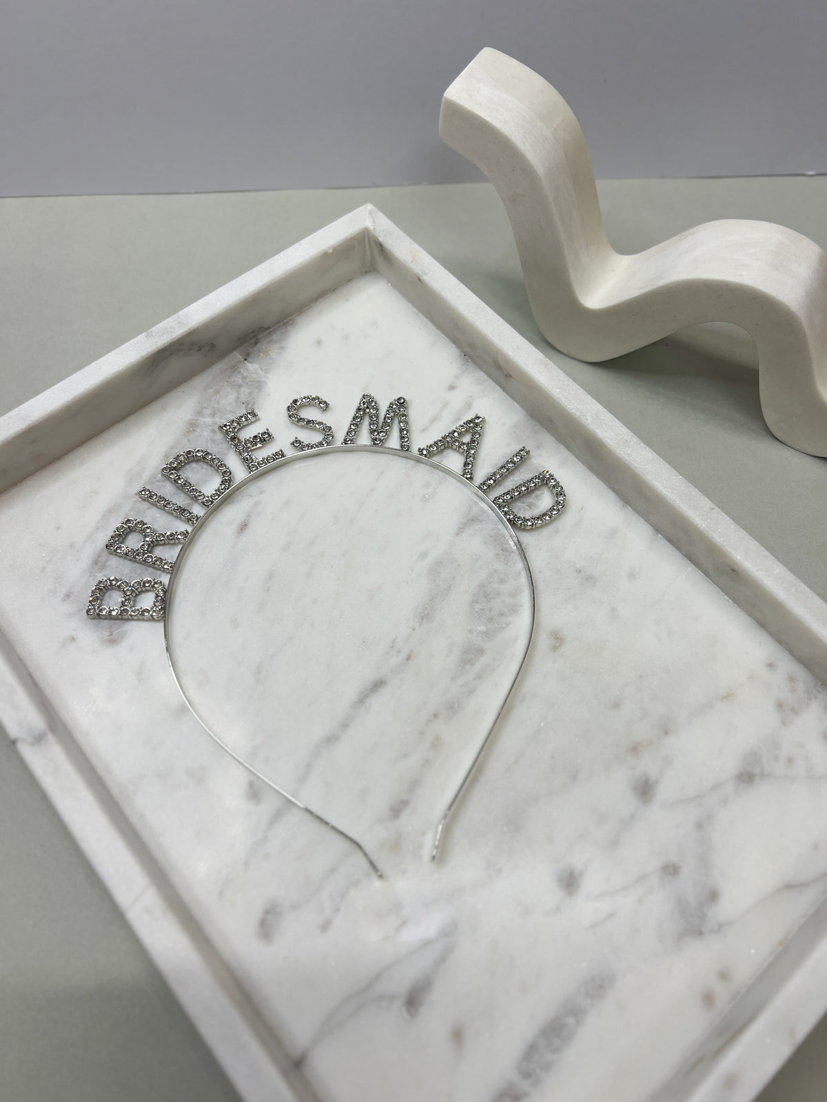 Bridesmaid Rhinestone Headband - Silver - Giftware - Honey Fawn