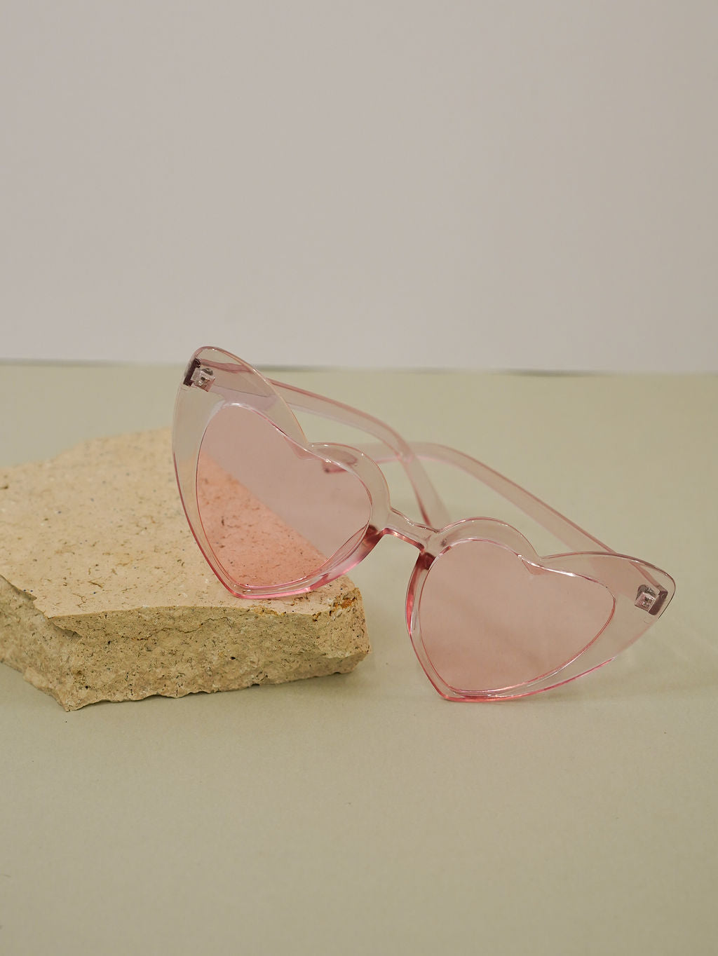 Pink Crystal Heart Sunglasses - Giftware - Honey Fawn