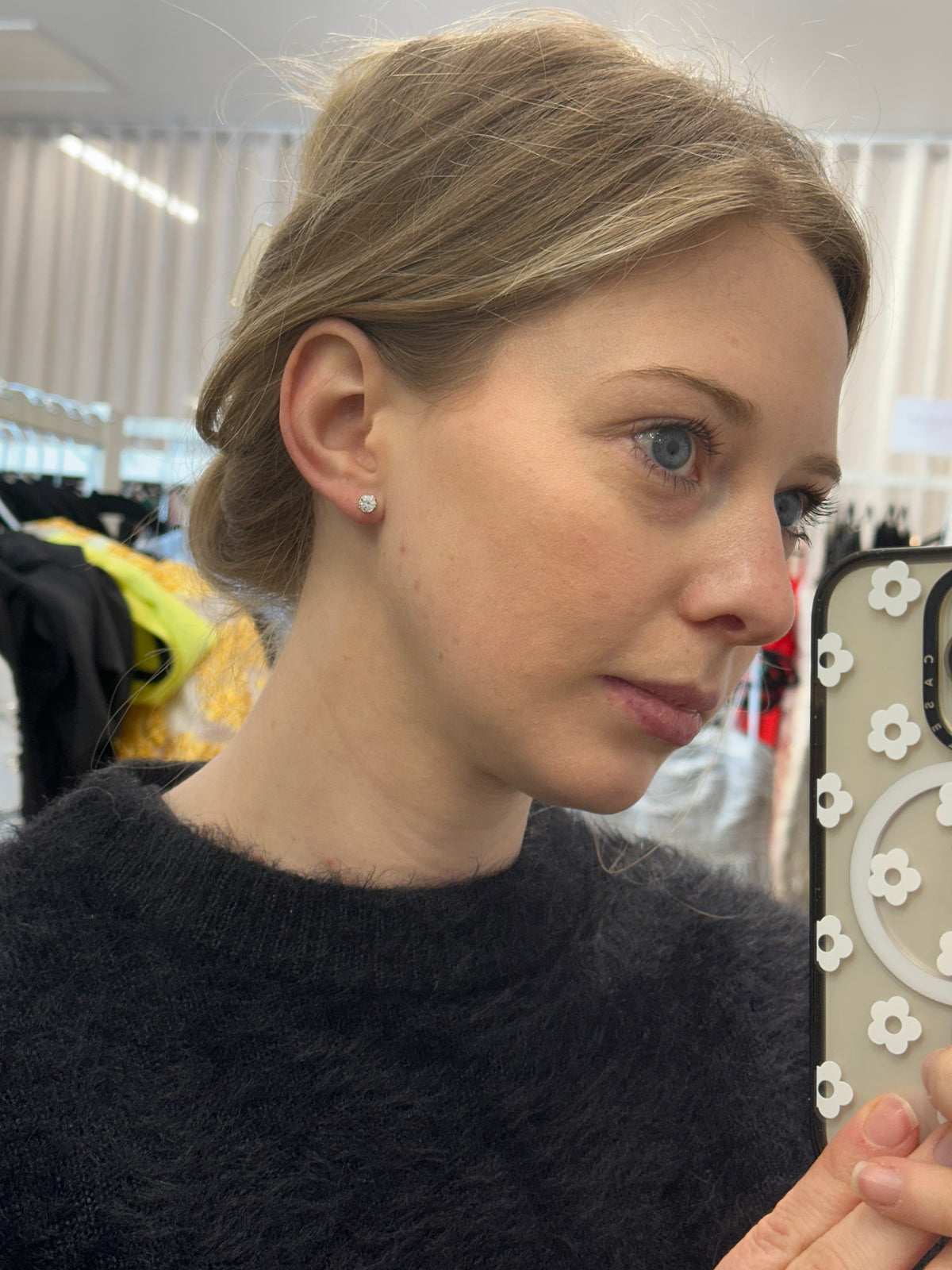 Small Crystal Stud - Jewellery - Honey Fawn