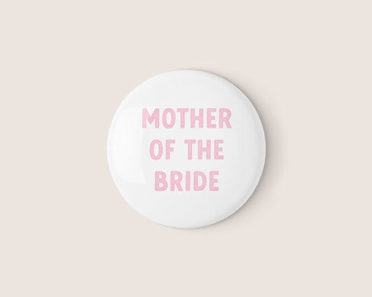 Holographic Mother of the Bride Badge