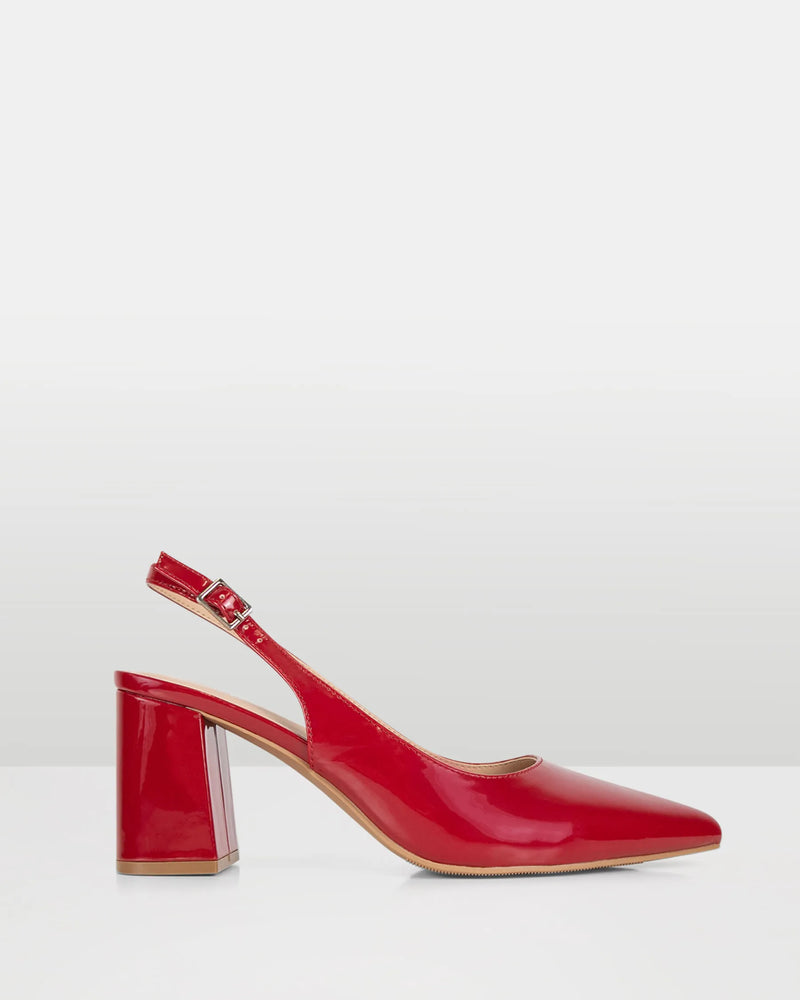 Yvette Heel Cherry - Shoes - Wildfire