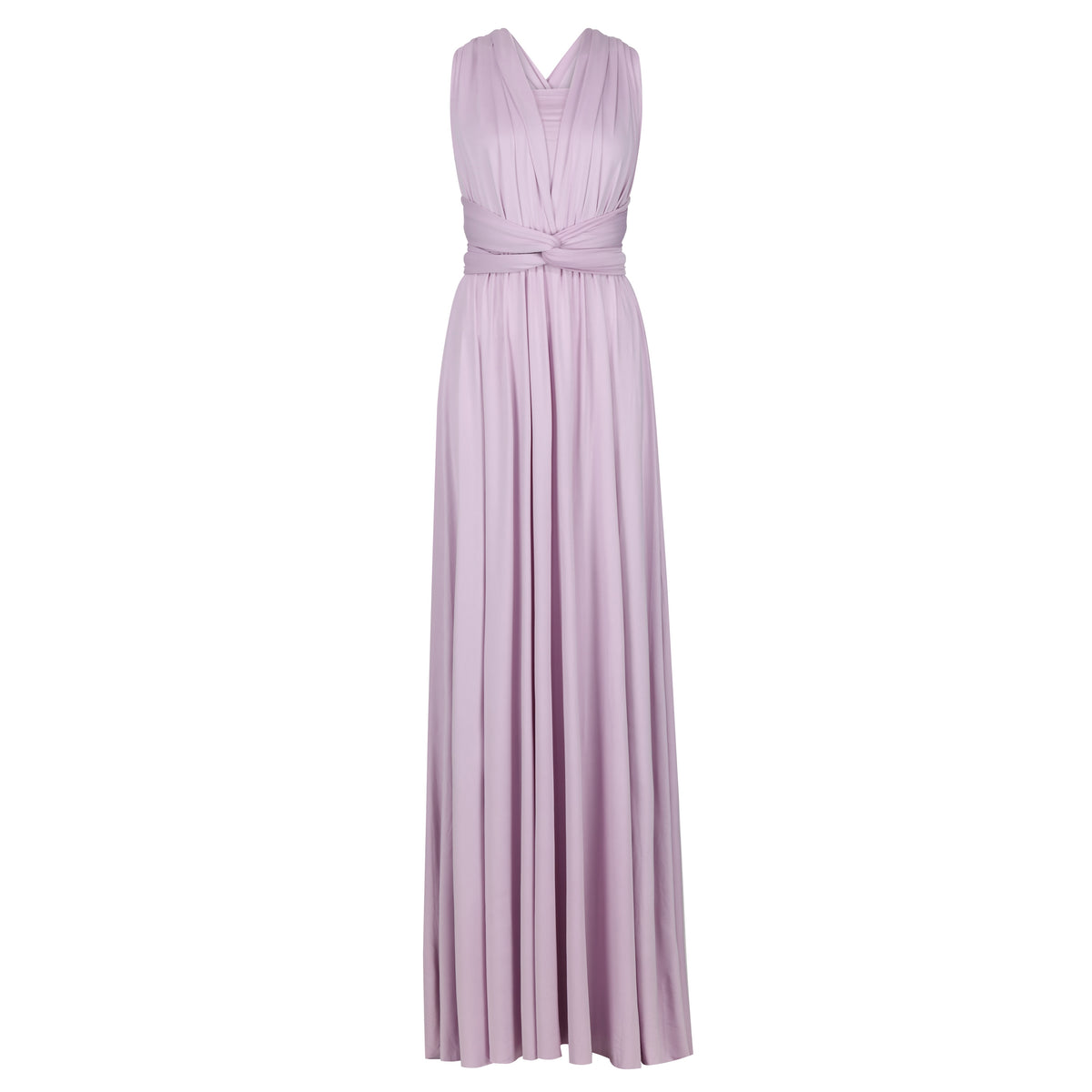 Jersey Wrap with Cap Sleeve Lilac - Dress - Jacqueline Louise