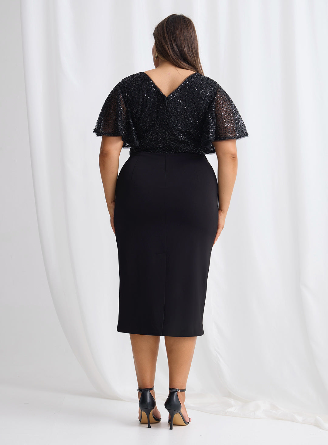 Joyce Beaded Midi - Dress - Trellis Lane