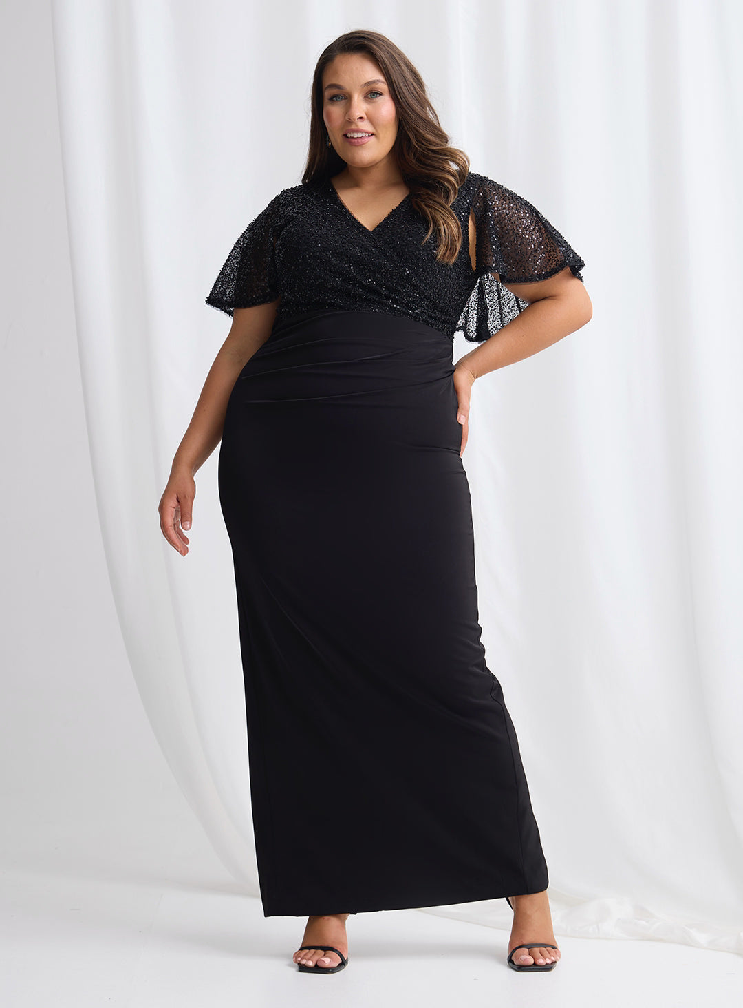 Joyce Beaded Pencil Skirt - Dress - Trellis Lane