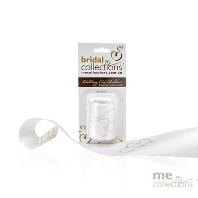 Deluxe Wedding Car Ribbon Hearts 6m - Giftware - ME Collections