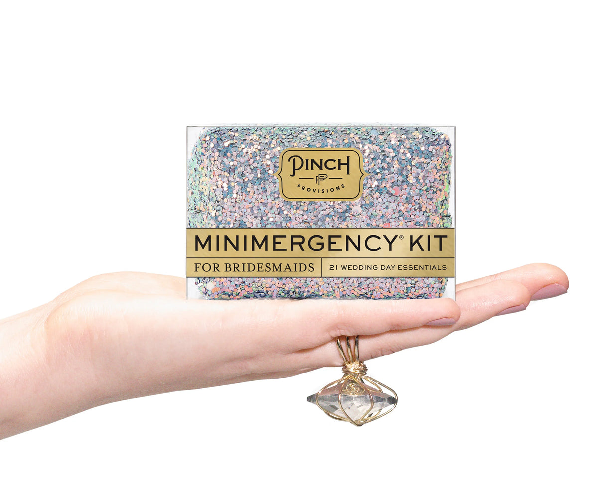 Glitter Minimergency Kits for Bridesmaids Moonstone