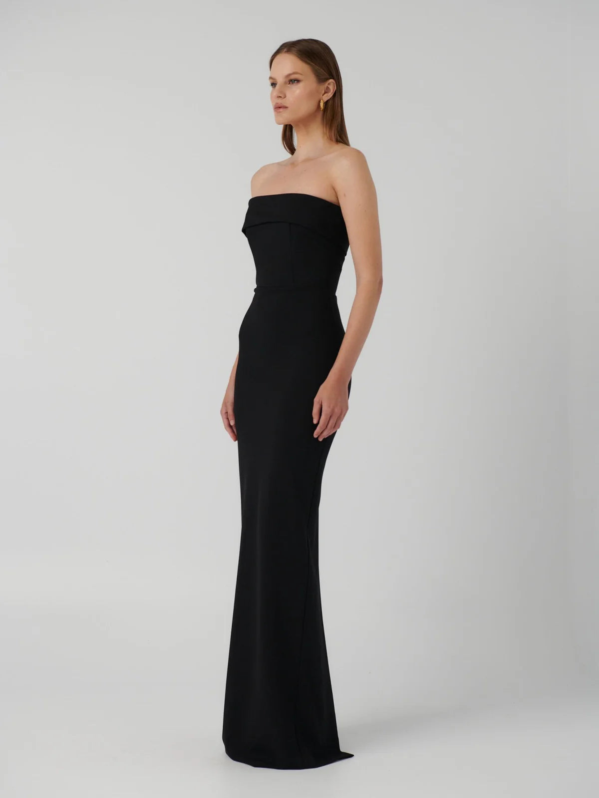Monroe Gown Black - Dress - Effie Kats