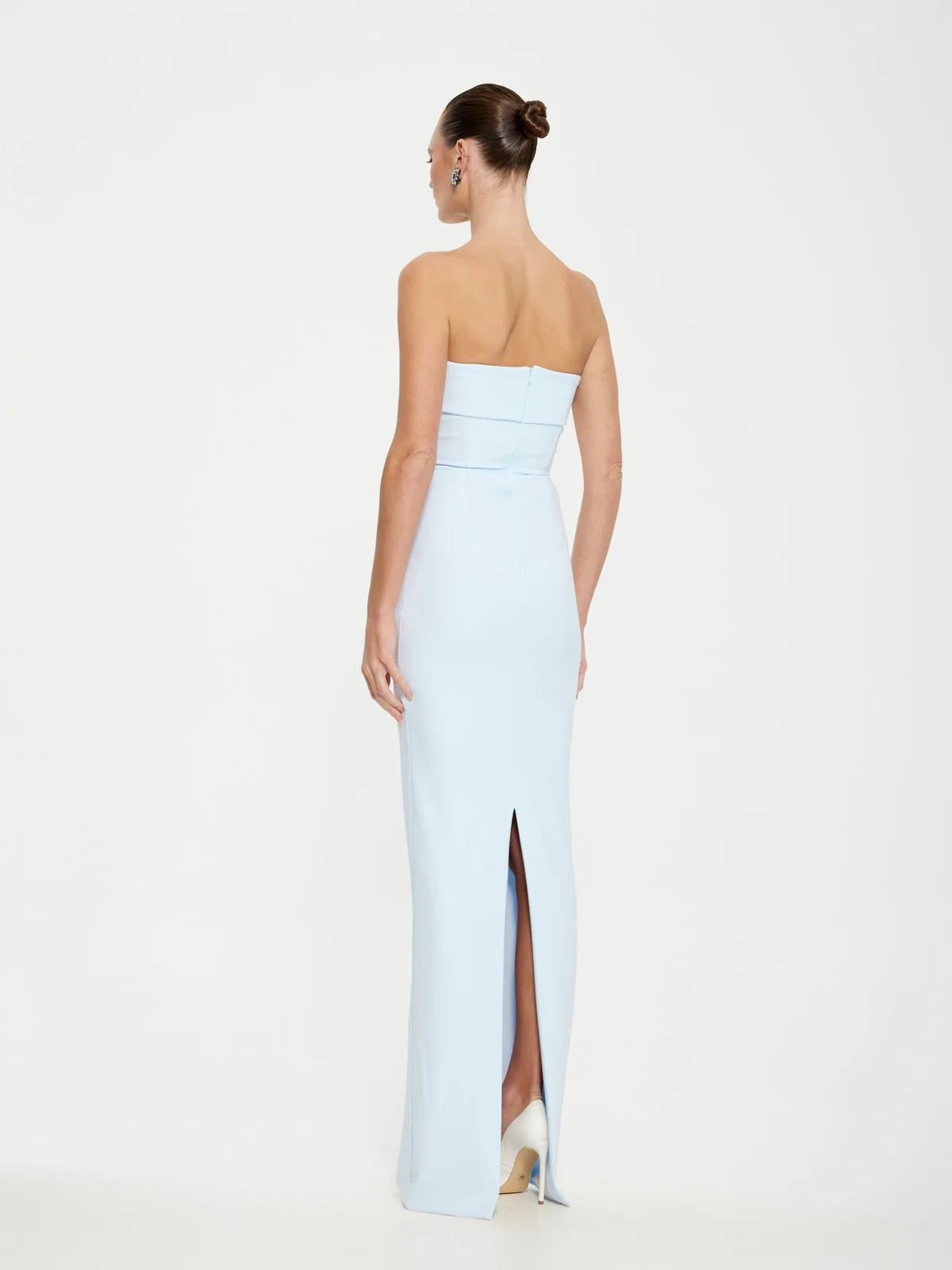 Monroe Gown Ice Blue - Dress - Effie Kats