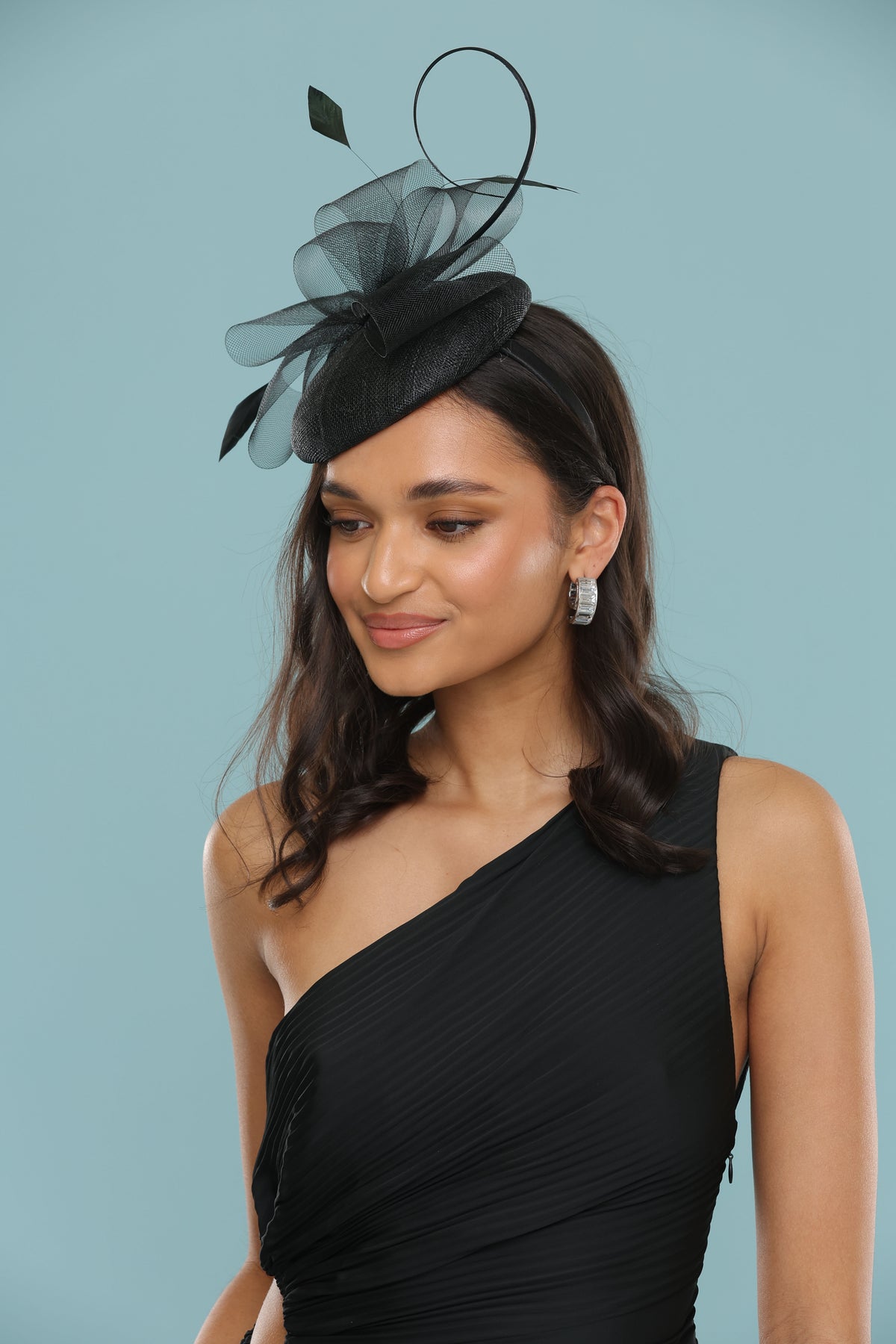 Gabriela Fascinator Black - Accessory - Morgan and Taylor