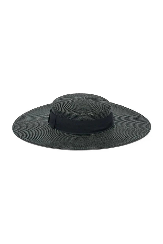 Macy Racewear Boater Black - Accessory - Morgan and Taylor