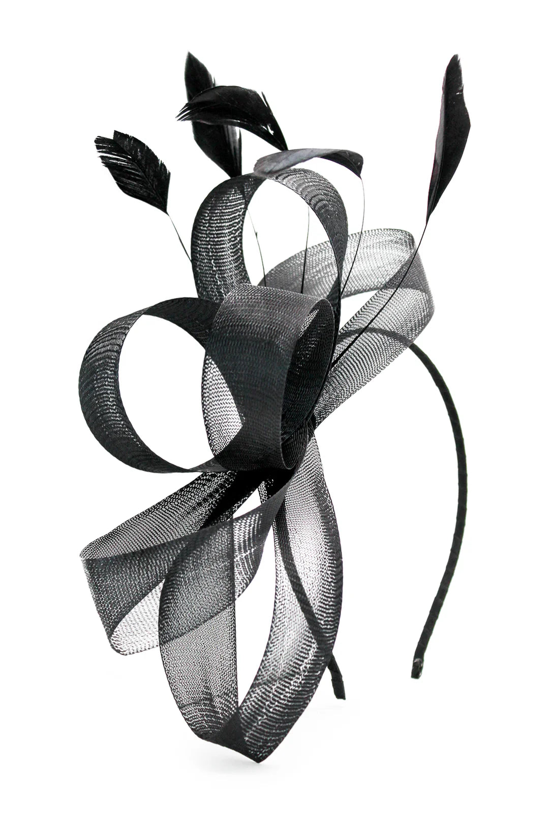 Nyla Fascinator Black - Accessory - Morgan and Taylor