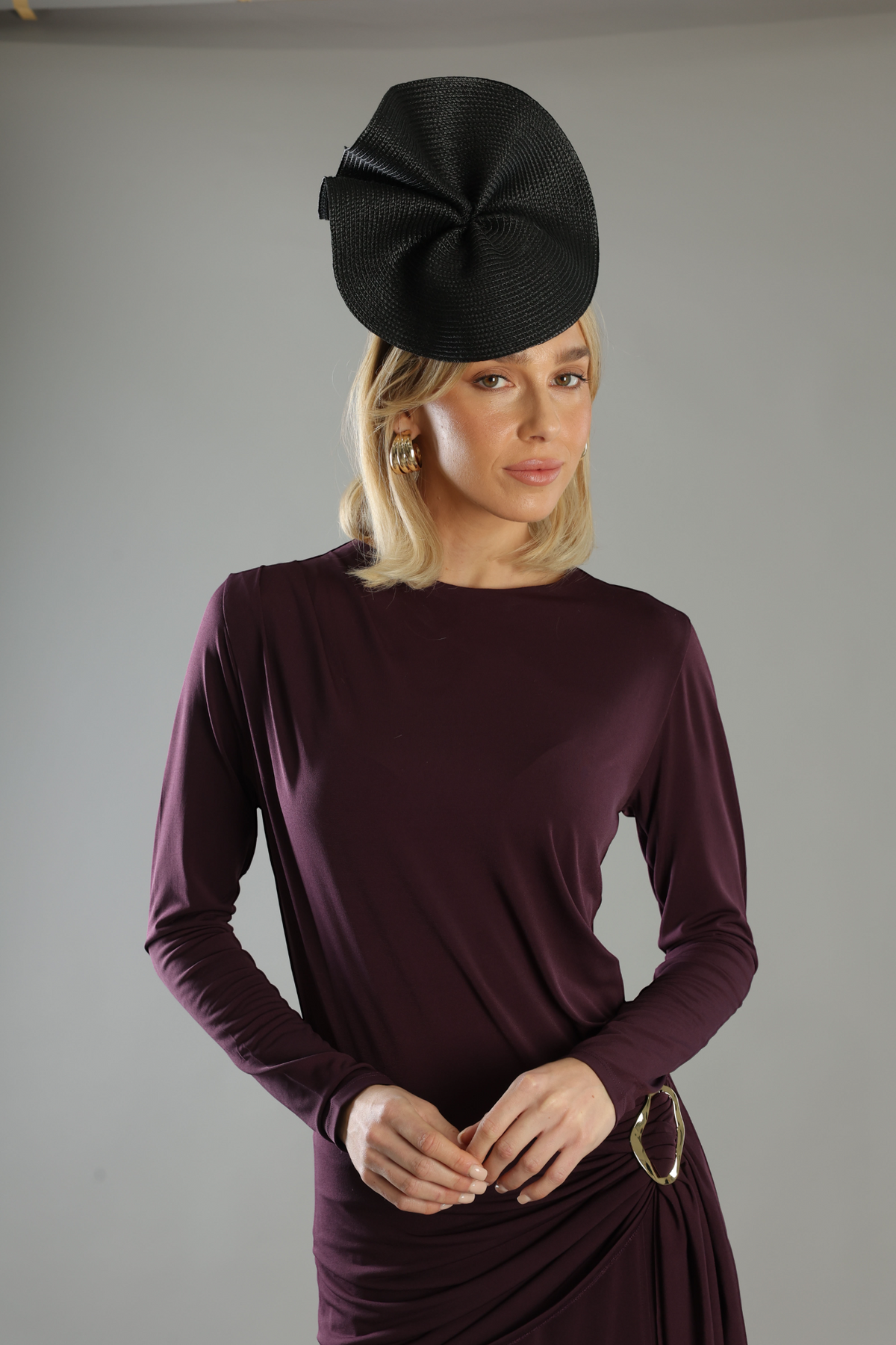 Zaria Fascinator Black - Accessory - Morgan and Taylor