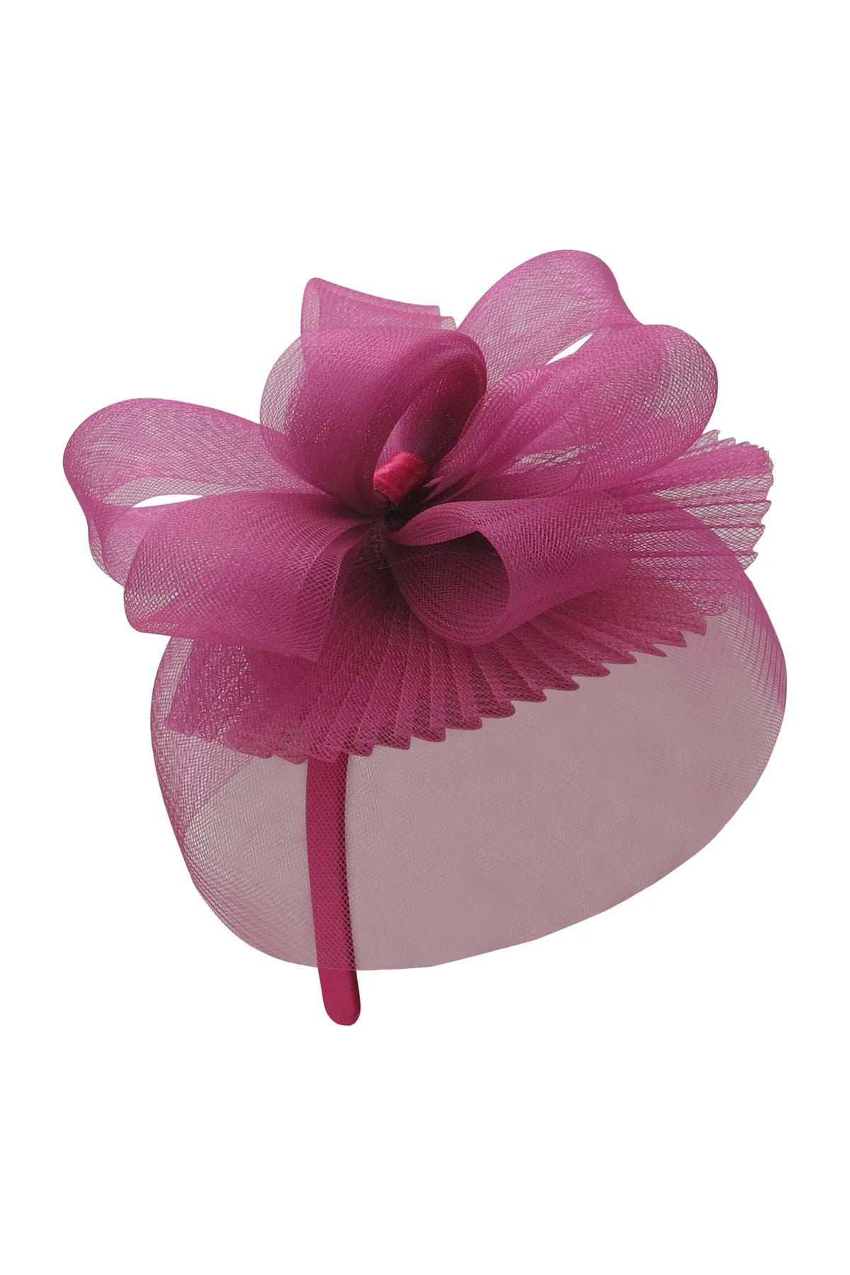 Simone Fascinator Cerise - Accessory - Morgan and Taylor