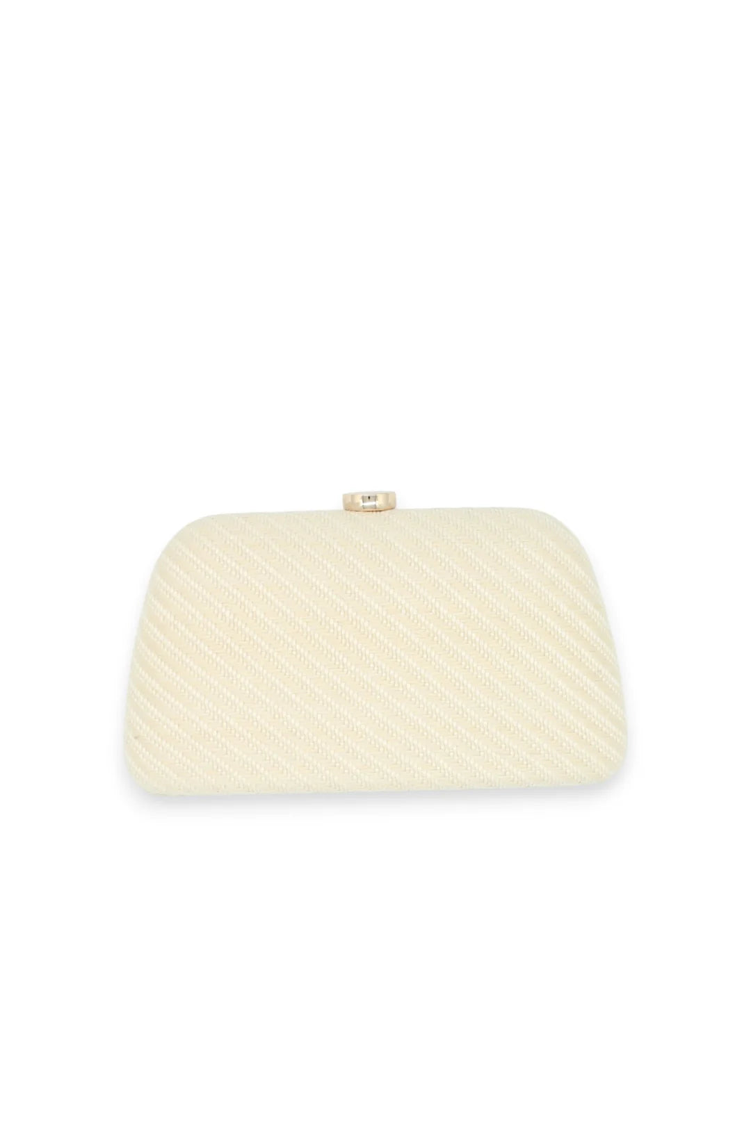 Brooke Clutch in Cream - Accessory - Morgan and Taylor