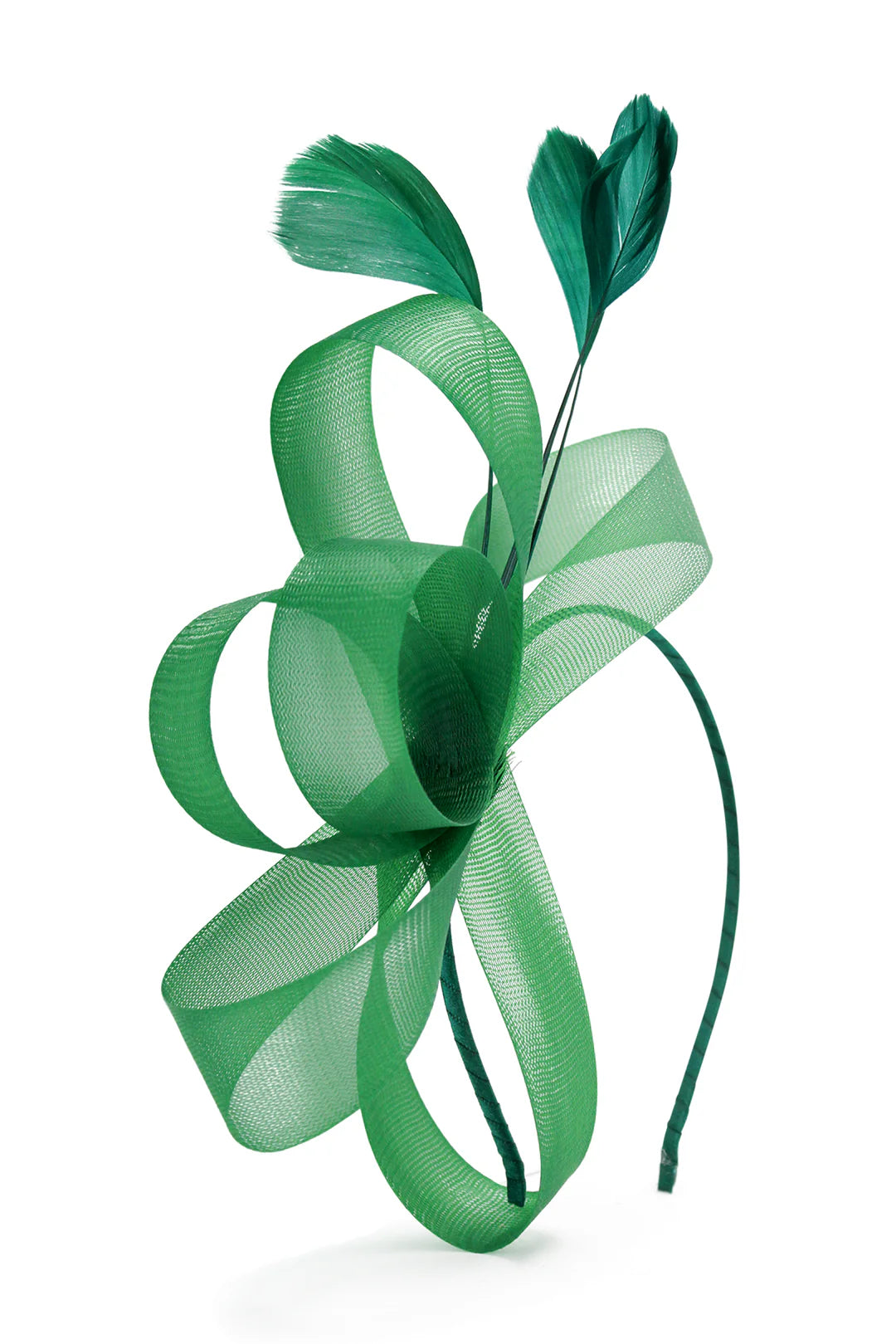 Nyla Fascinator Emerald - Accessory - Morgan and Taylor