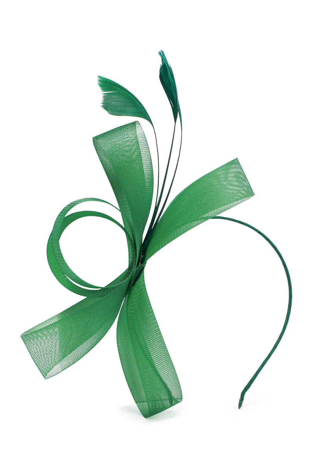 Nyla Fascinator Emerald - Accessory - Morgan and Taylor