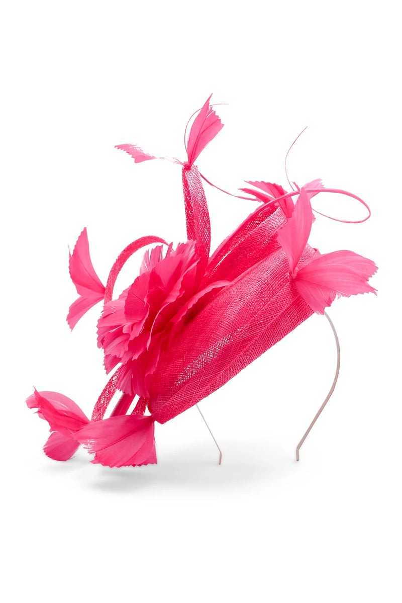 Mariposa Fascinator Pink - Accessory - Morgan and Taylor