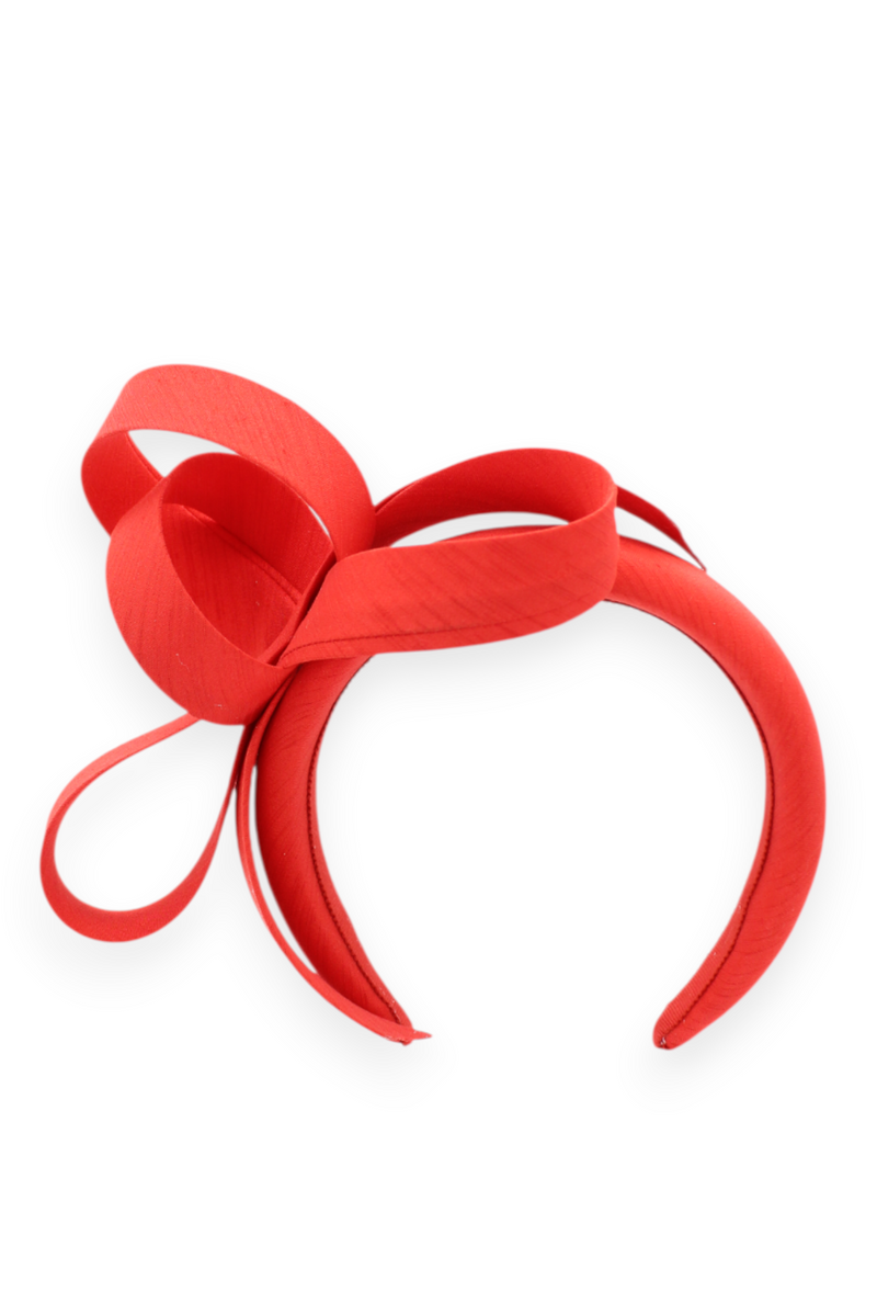 Mel Fascinator Red - Accessory - Morgan and Taylor