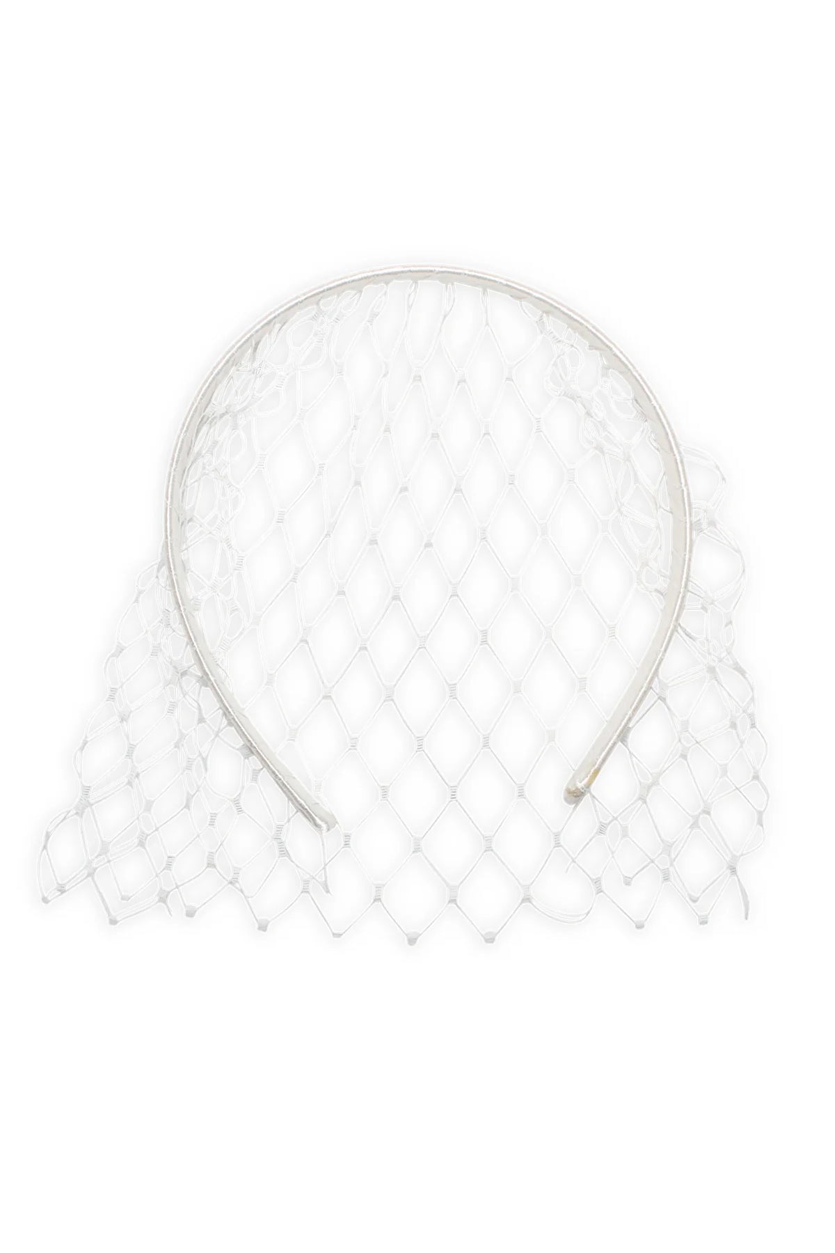 Lucia Headpiece White - Accessory - Morgan and Taylor