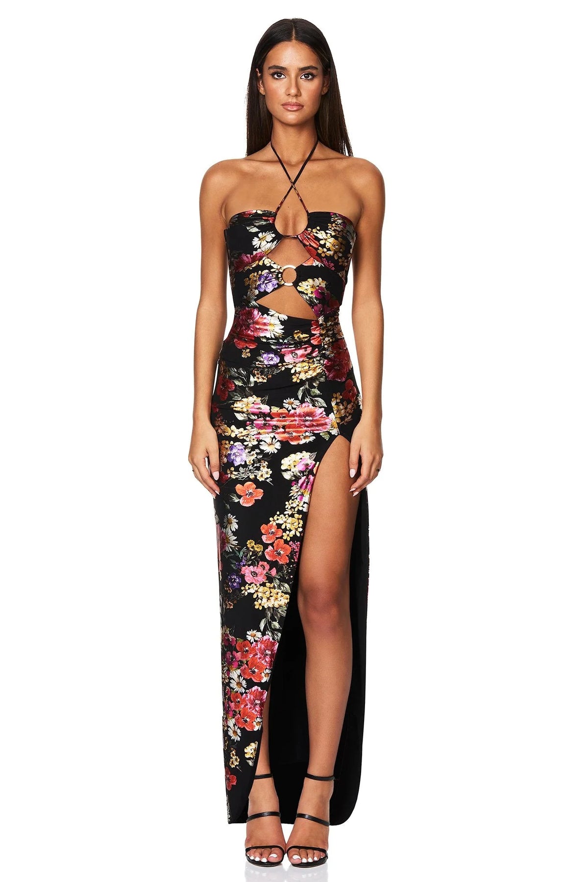 nookie electric midi dress Nookie