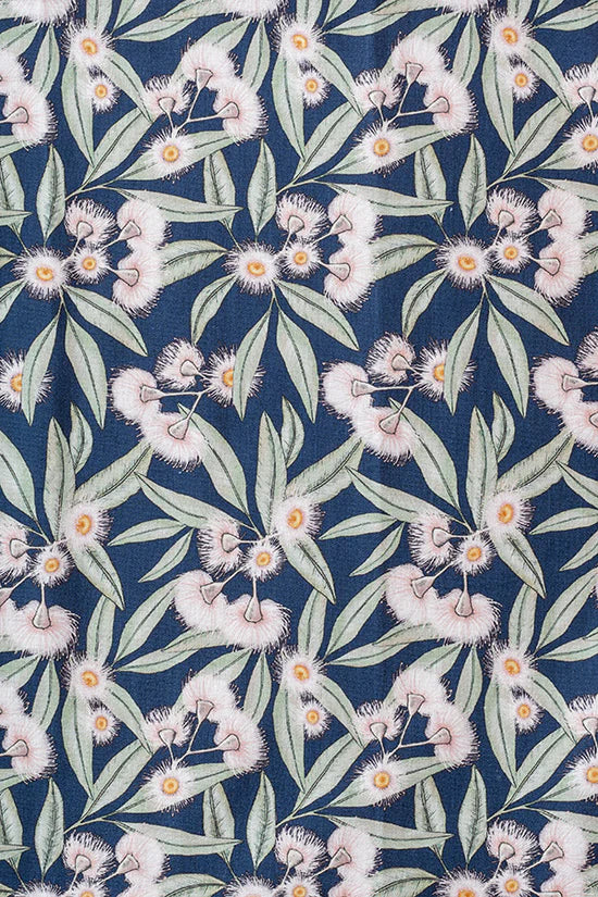Flowering Gum Navy Tie - Accessory - Peggy and Finn