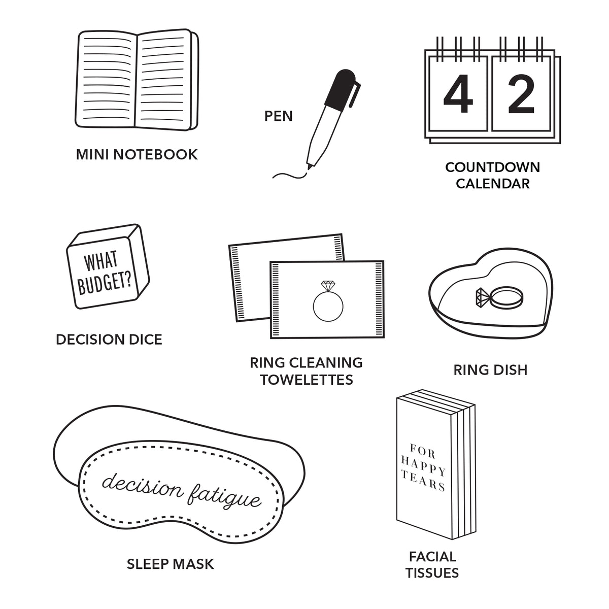 Wedding Planning Kit - Giftware - Pinch Provisions