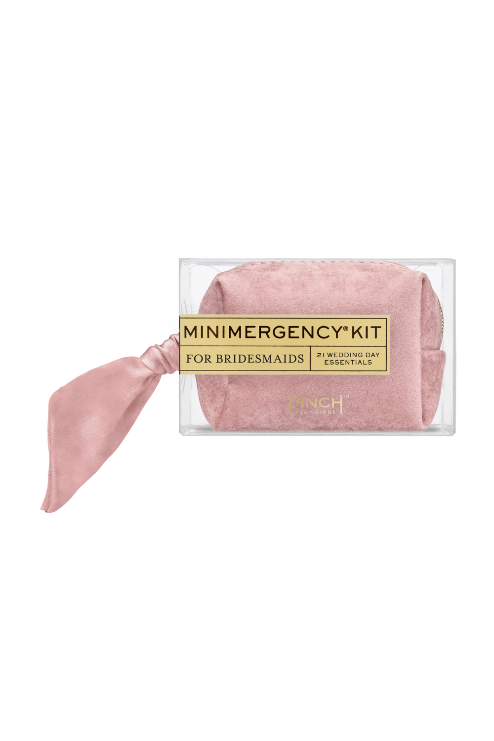 Velvet Minimergency Kits for Bridesmaids Dusty Pink - Giftware - Pinch Provisions