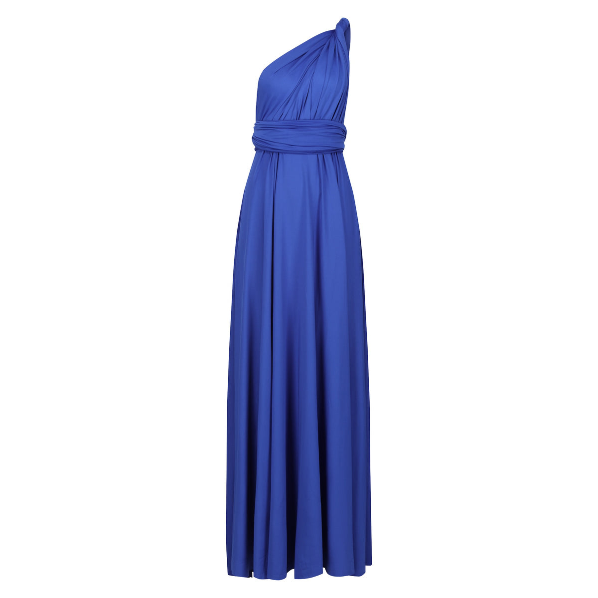 Jersey Wrap with Flutter Sleeve Royal Blue - Dress - Jacqueline Louise