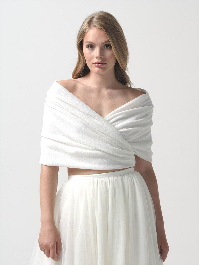 Bridal Stole Wrap Style