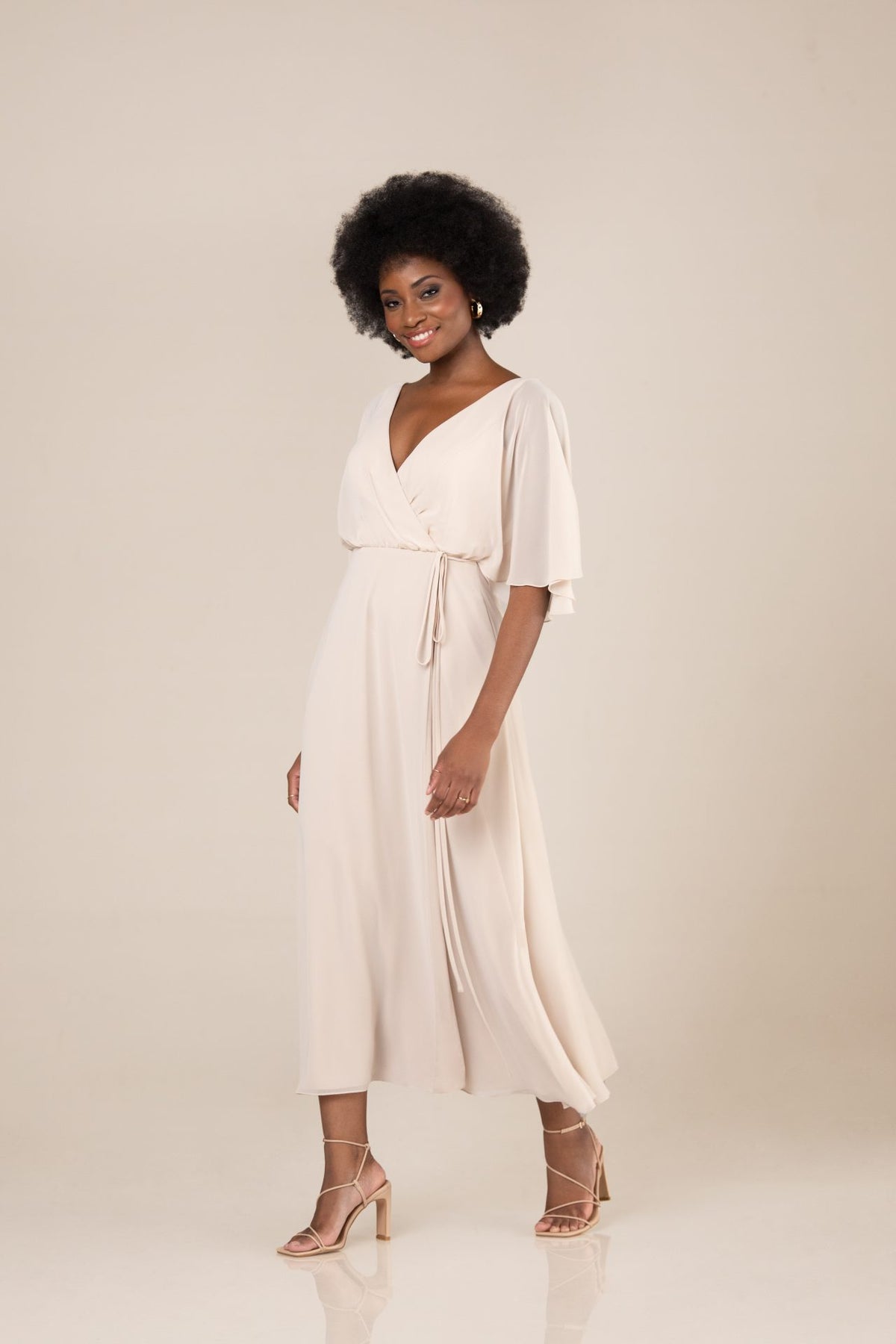 Chaya Tea Length 18 Ivory - Dress - Sorella Vita