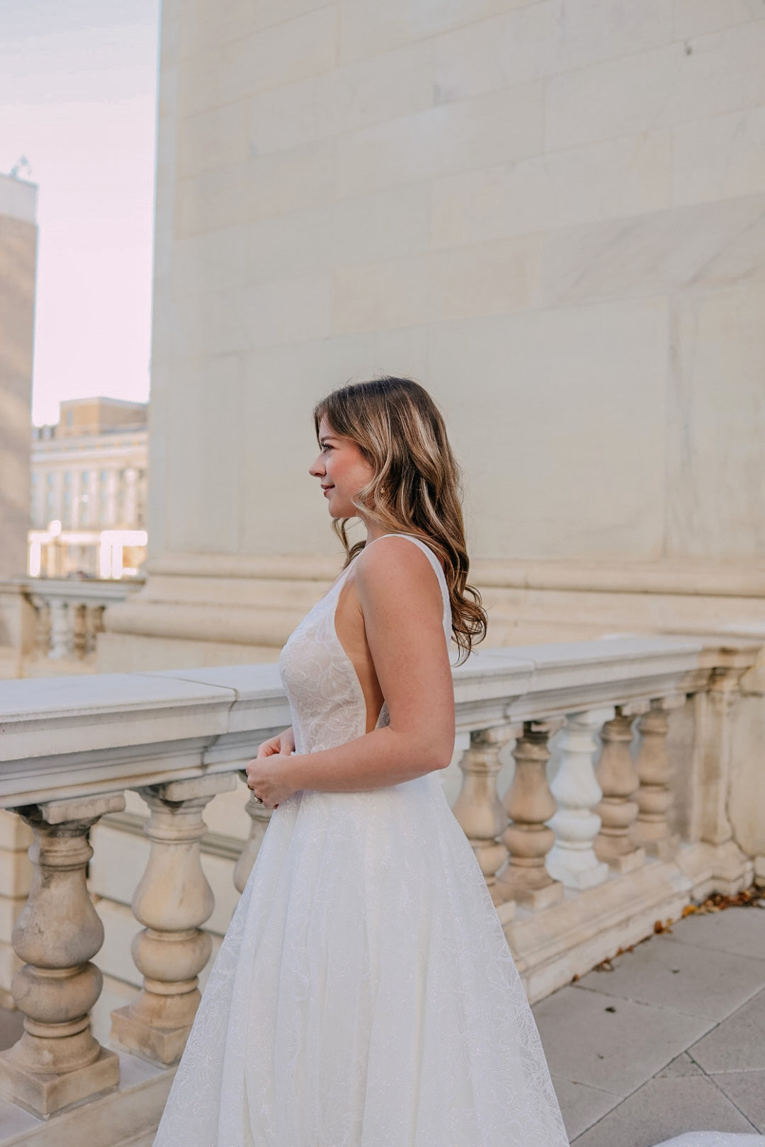 Mercy Dress and Belt - Wedding Gown - Stella York