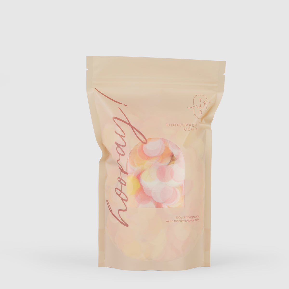 Biodegradable Confetti - Circle Pastel Sunrise - Giftware - The Whole Bride