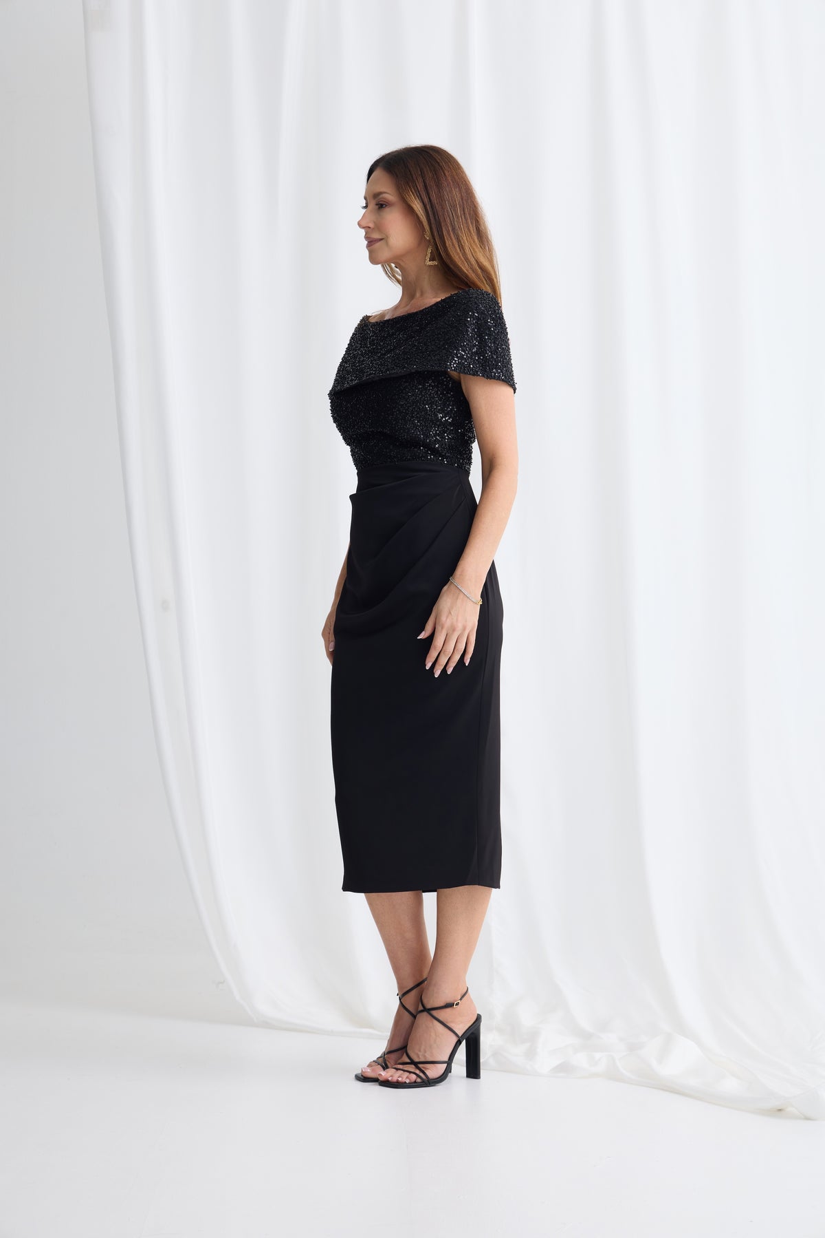 Veronica Midi - Dress - Trellis Lane