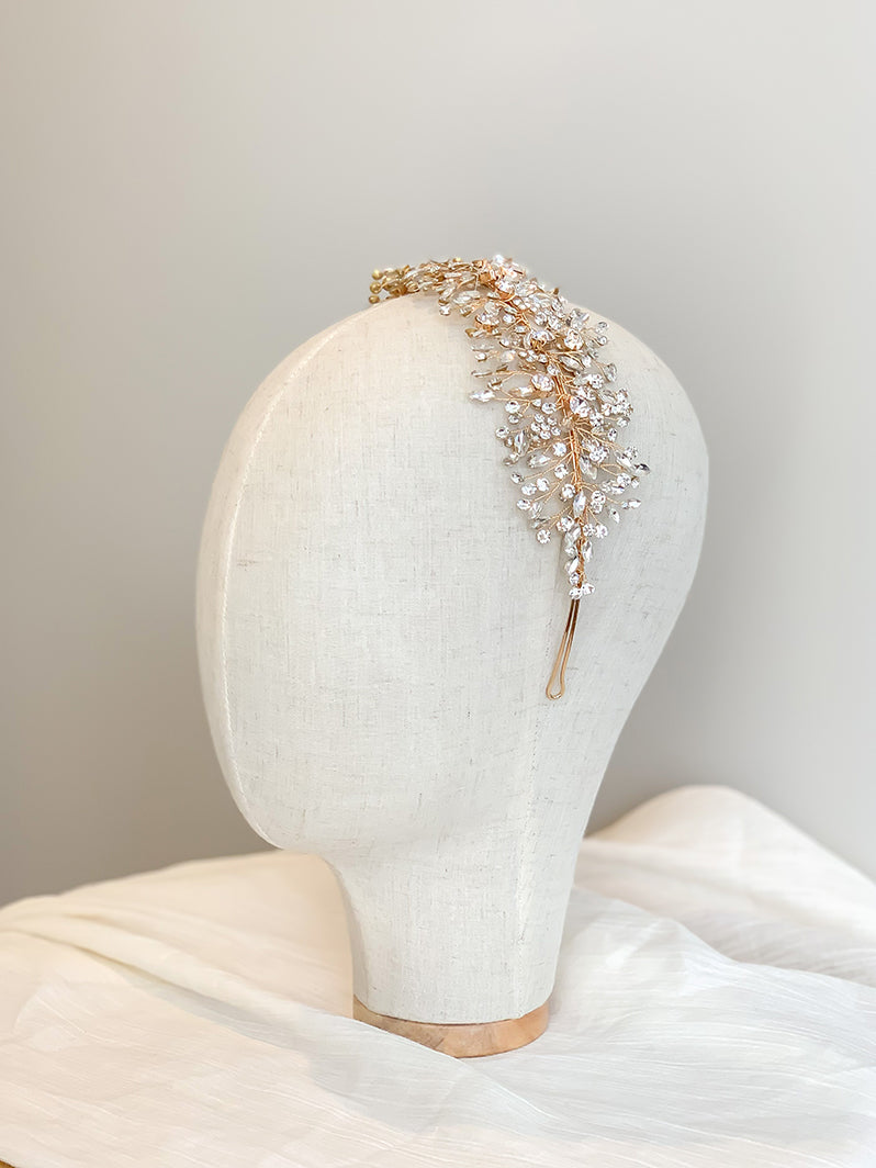 Aileen – Crystal Rhinestone Headband - Jewellery - Wild Laurel