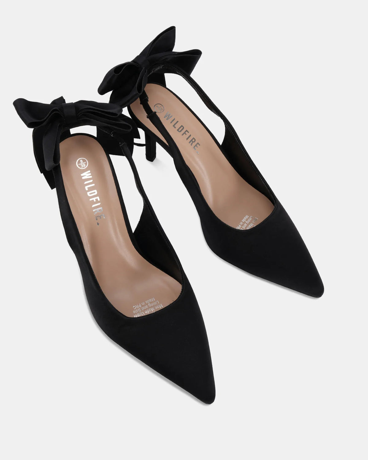 Canton Heel Black - Shoes - Wildfire