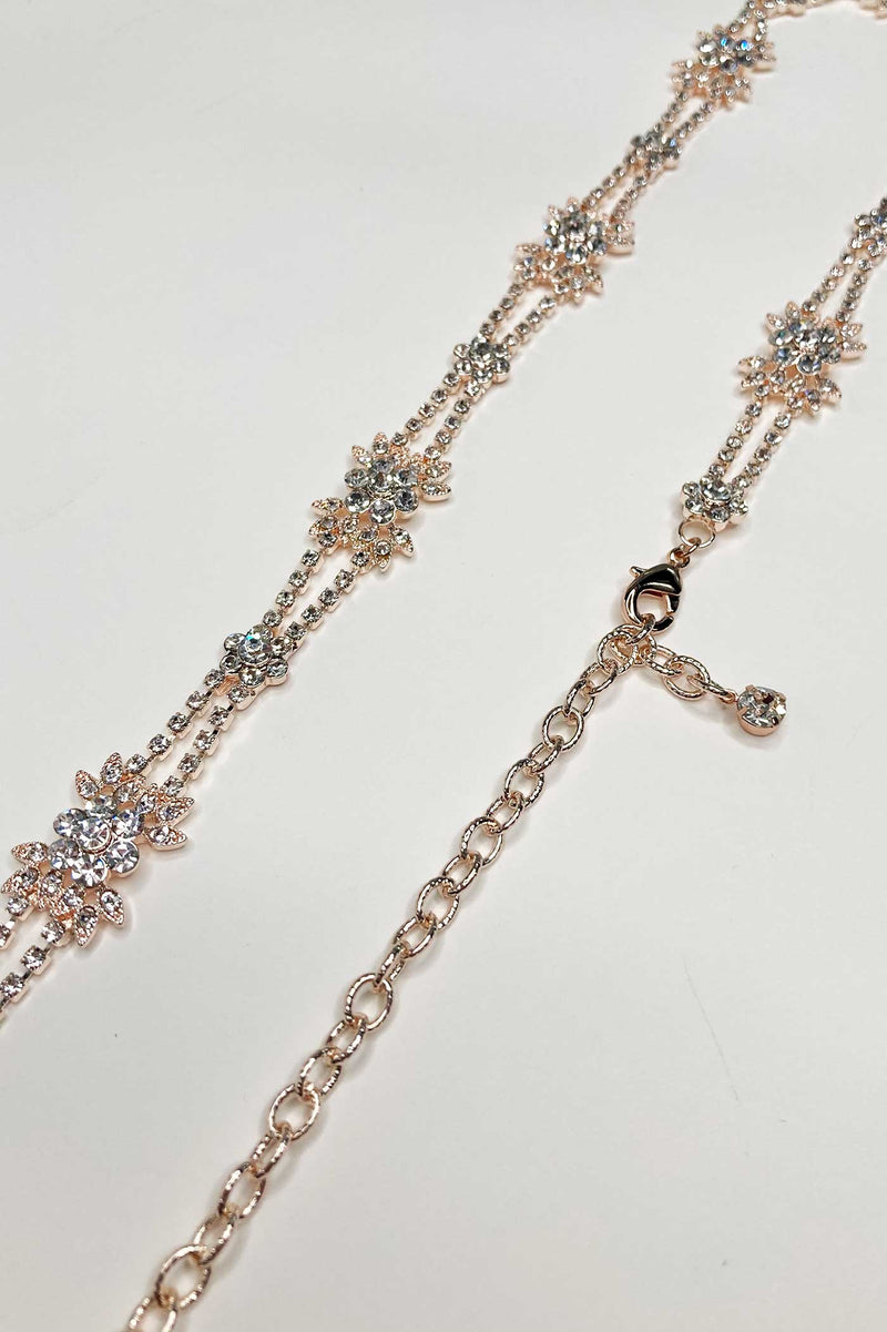 Gisele Rose Gold Motif Belt - Accessory - Windsor Bridal Jewellery