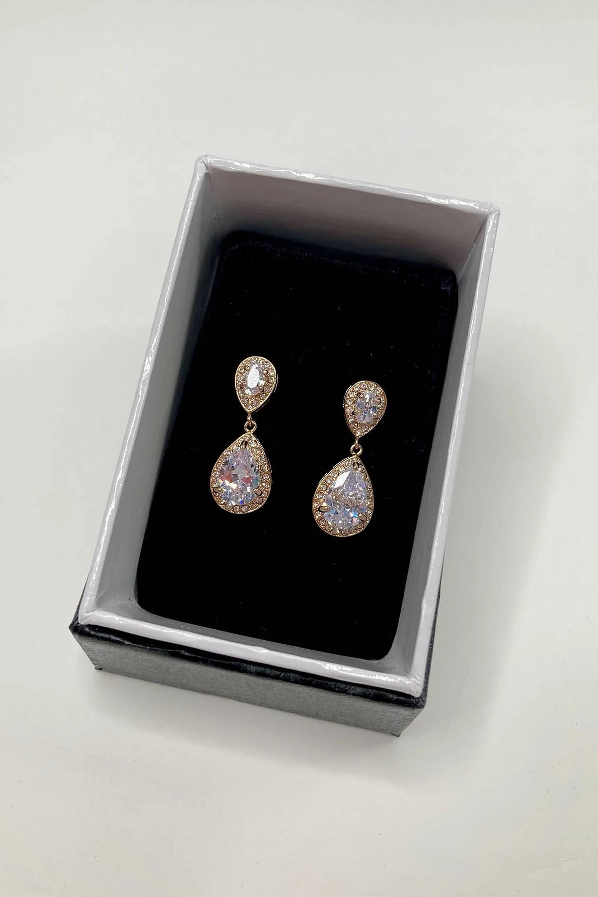 Athena Earring Rose Gold - Jewellery - Windsor Bridal Jewellery