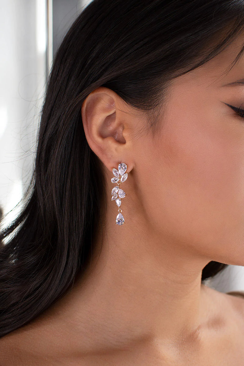 Claire Drop Earring - Jewellery - Windsor Bridal Jewellery