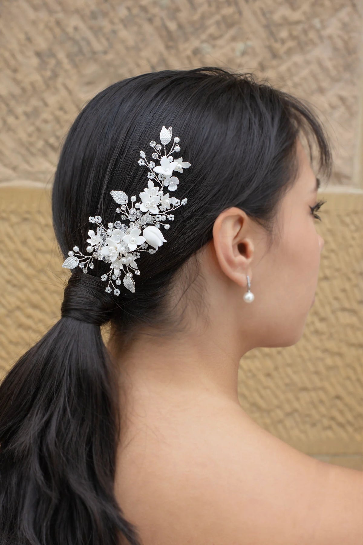 Harlow Side Clip - Jewellery - Windsor Bridal Jewellery