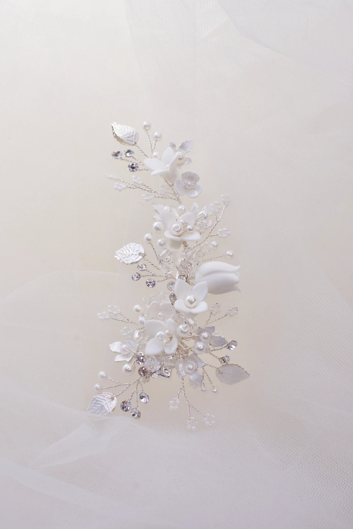 Harlow Side Clip - Jewellery - Windsor Bridal Jewellery