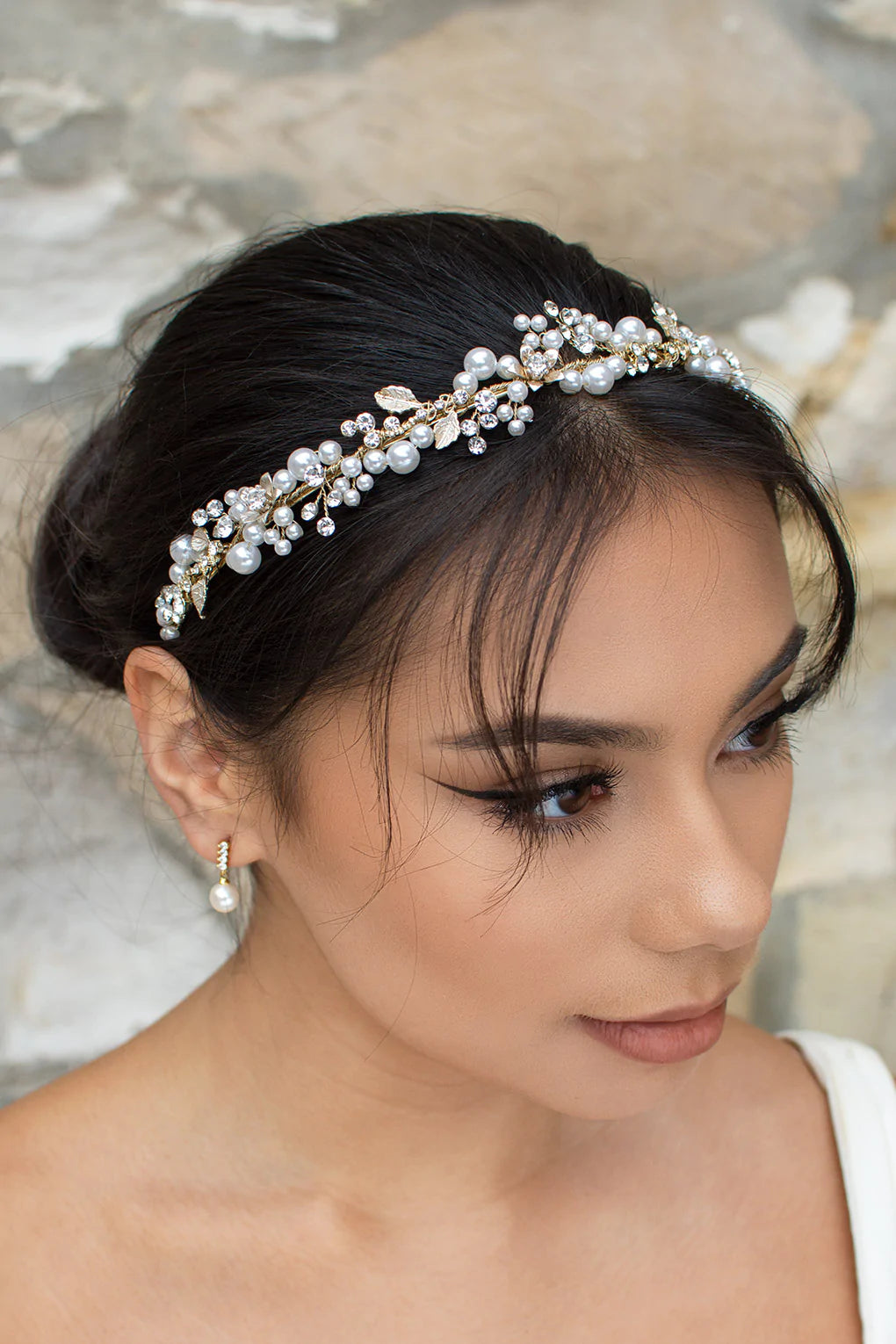 Margaret Head Band Gold - Jewellery - Windsor Bridal Jewellery