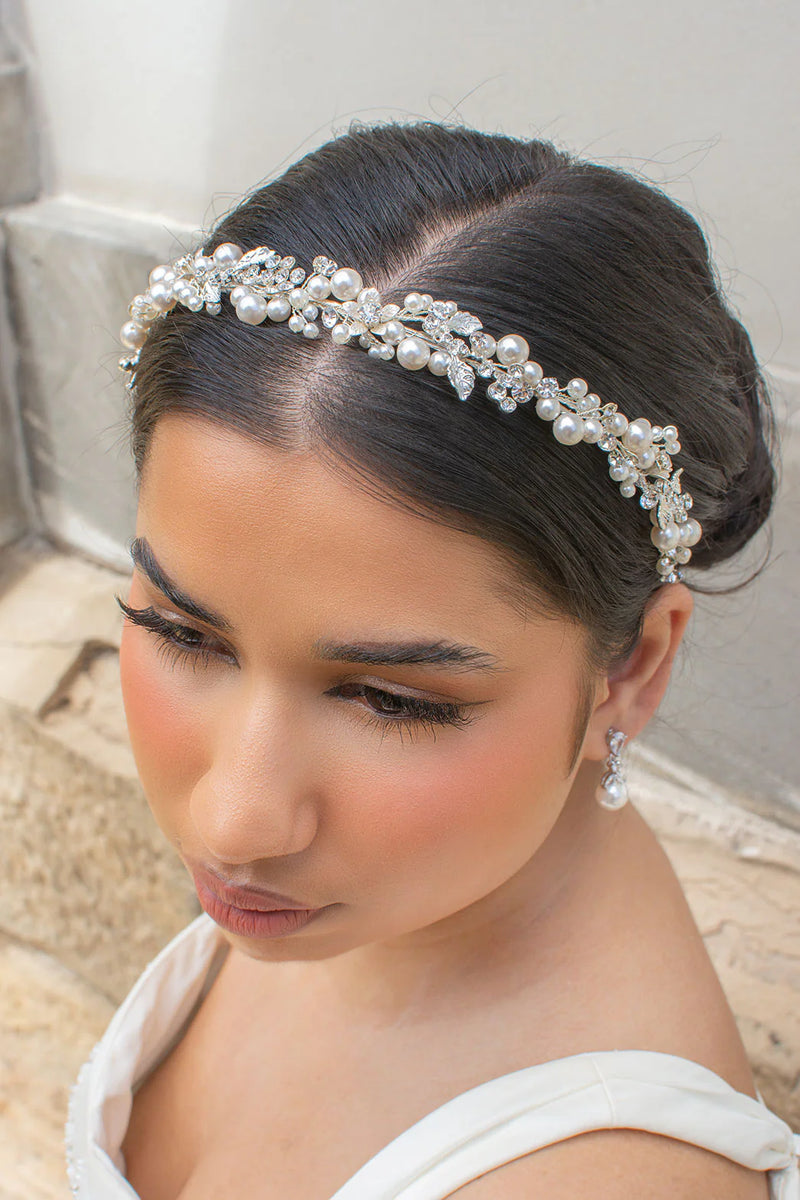 Margaret Head Band Silver - Jewellery - Windsor Bridal Jewellery