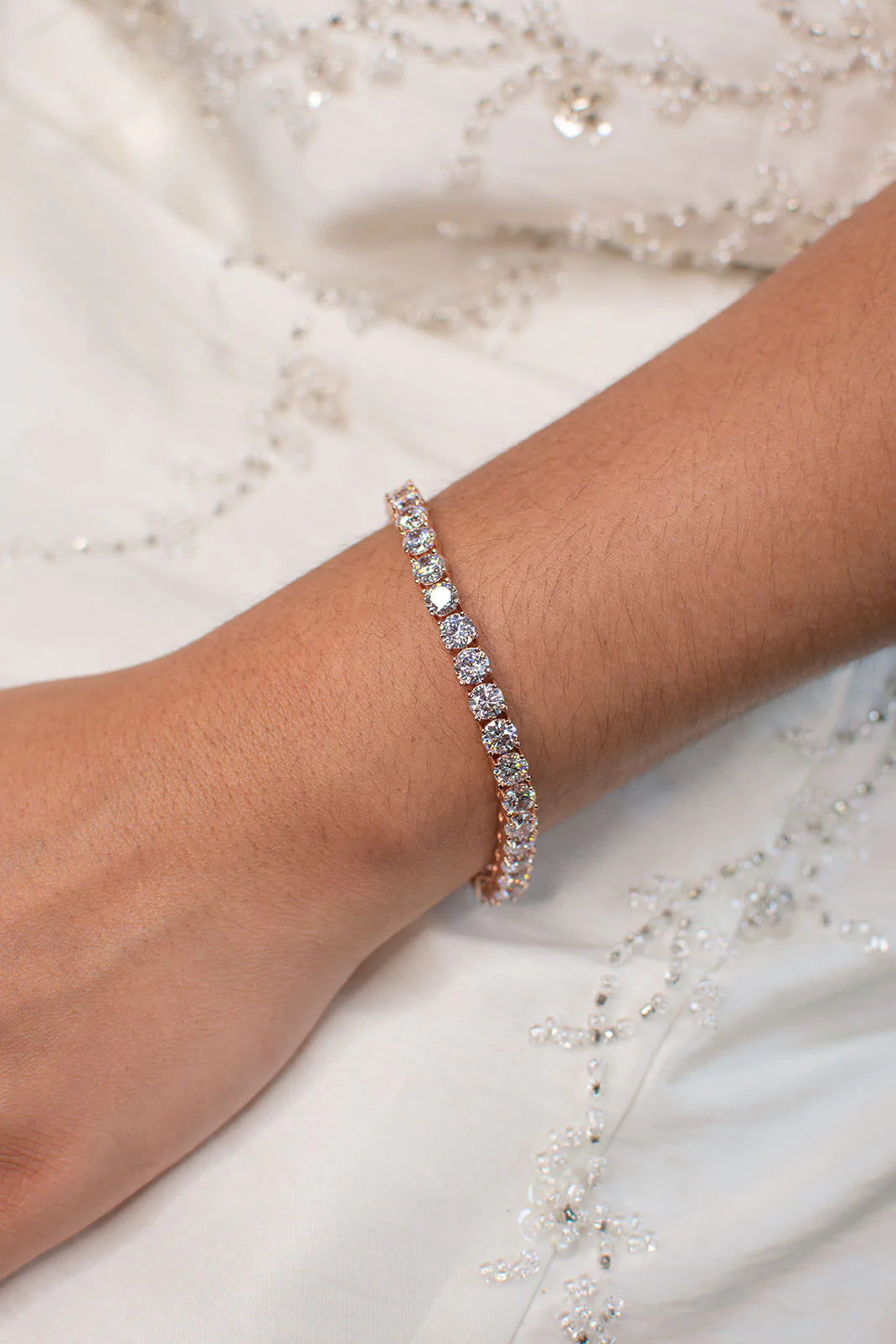 Polo Bracelet Rose Gold - Jewellery - Windsor Bridal Jewellery