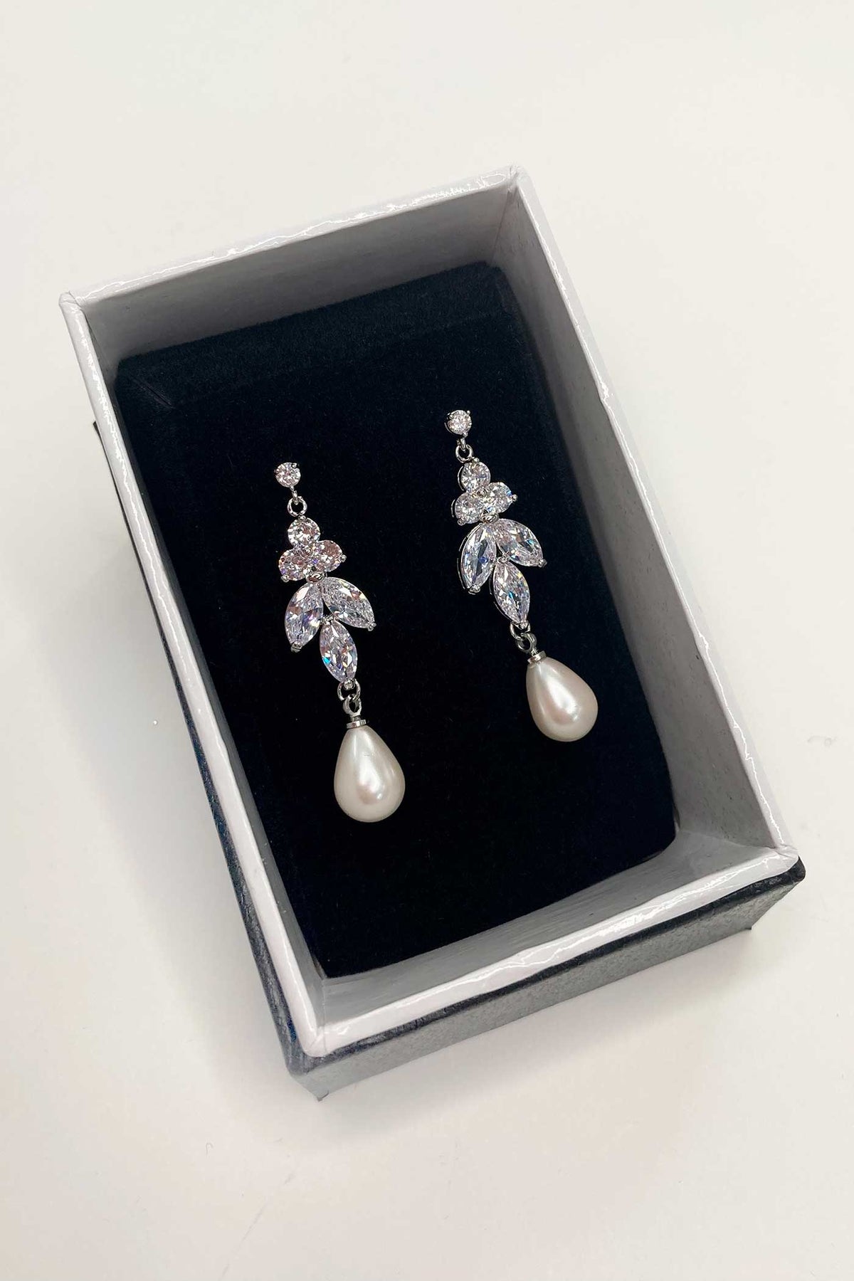 Remy Pearl Tree Drop Earring - Jewellery - Windsor Bridal Jewellery
