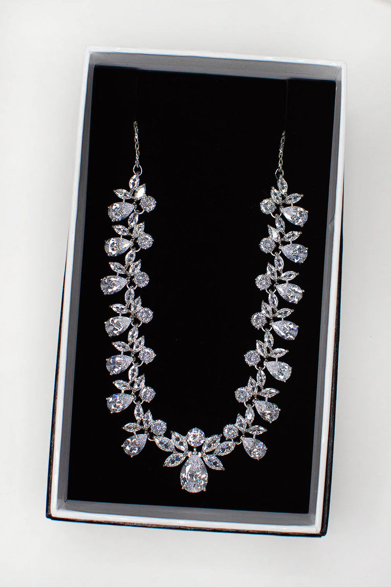 Annalise Necklace Silver - Jewellery - Windsor Bridal Jewellery