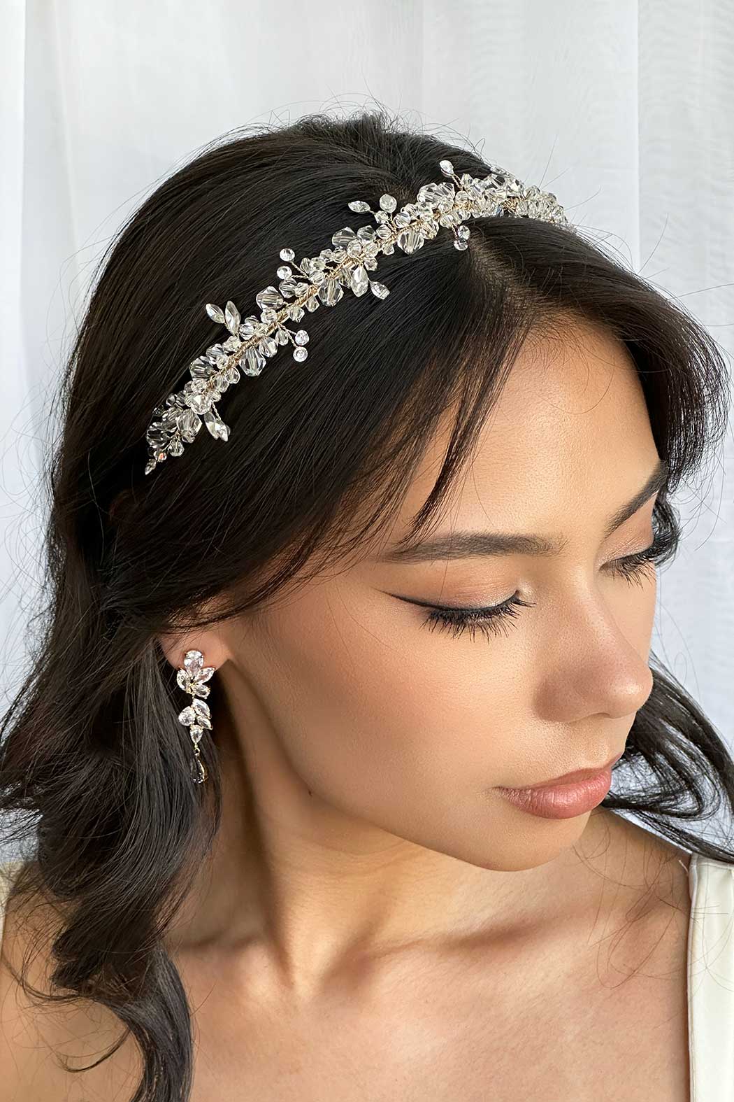 Cosima Single Row Headband - Jewellery - Windsor Bridal Jewellery