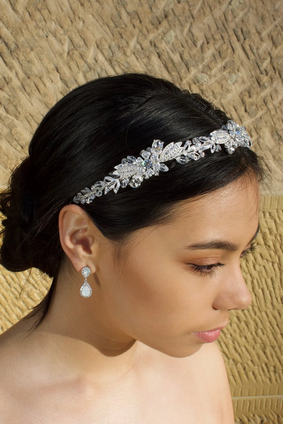 Yasmin Head Band Silver - Jewellery - Windsor Bridal Jewellery
